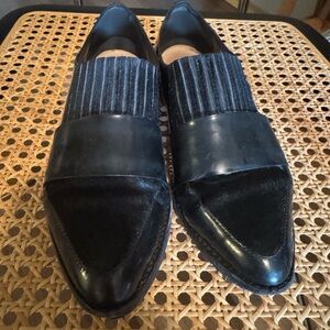 Loeffler Randall Rosa Loafers in Black